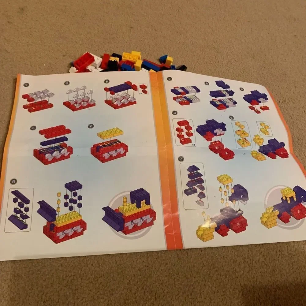 Mega Bloks Create ‘N Play 187 Piece Play Set Not Complete